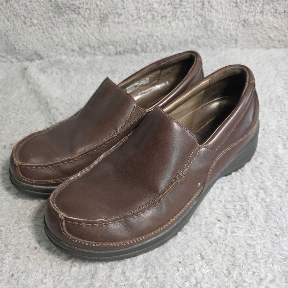 Dansko Slip On Loafers Brown‎ Leather Work Shoes Mens EU 46 US 12.5-13 EXC